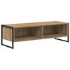 vidaXL Sj&oacute;nvarpssk&aacute;pur Listama&eth;ur Eik 100 x 36.5 x 30.5 cm
