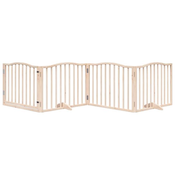 vidaXL Hundahli&eth; me&eth; Hur&eth; Fellanlegt 4 &THORN;il 320 cm &ouml;sp