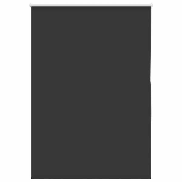 vidaXL Rúllugardínur Myrkvun Svartur 100x150 cm Efni Breidd 95,7 cm