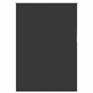 vidaXL Rúllugardínur Myrkvun Svartur 105x130 cm Efni Breidd 100,7 cm