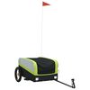 vidaXL Rei&eth;hj&oacute;lavagn Svartur og Gr&aelig;nn 30 kg J&aacute;rn