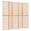 vidaXL Samanbrj&oacute;tanlegt 5-spjalda Skilr&uacute;m Japanskur St&iacute;ll 200x170 cm