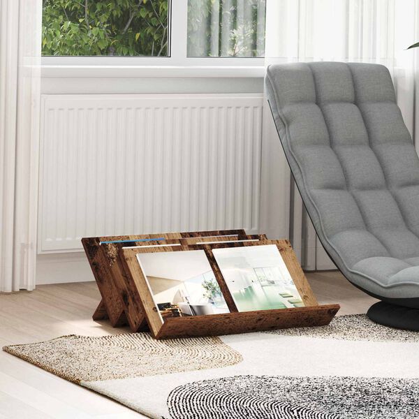 vidaXL T&iacute;marit Hillur Gamalt timbur 65 x 53 x 28,5 cm Samsettur vi&eth;ur