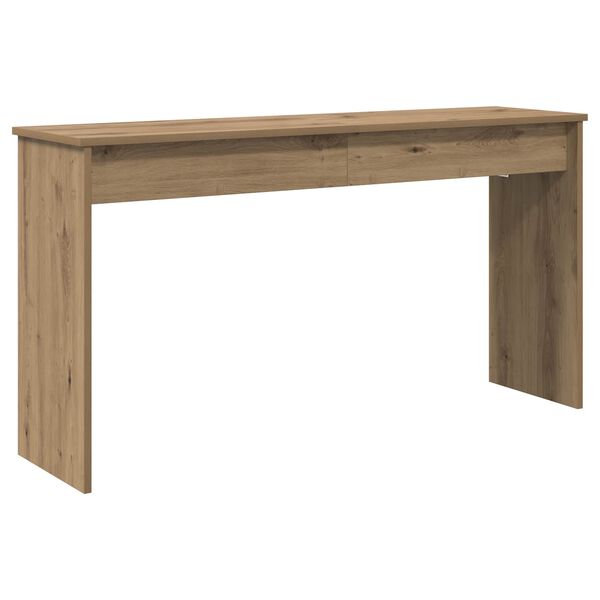 vidaXL Lyklastand Artisan Eik 120 x 32 x 64 cm Samsettur vi&eth;ur