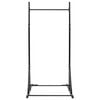 vidaXL Pull-Up rólustöð Svartur 101 x 102 x 235 cm Duftlitað stál