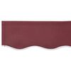 vidaXL Varmaskiptaefni fyrir skyggni burgundy 300 x 200 cm Strigi