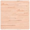 vidaXL Bor&eth;plata 70x70x2,5 cm Ferningur Gegnheilt Beyki