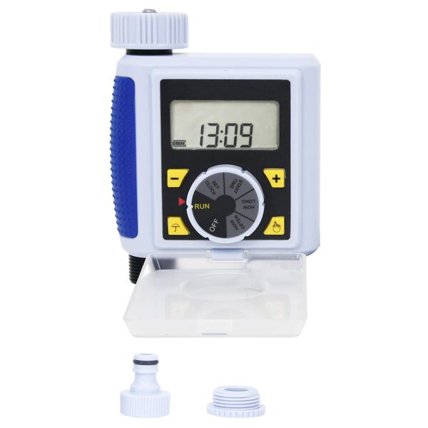 vidaXL Stafrænn Vökvunartímastillir með Einu Tengi