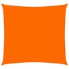 vidaXL Sólskyggni Sólsegl Oxforddúkur Ferningur 6x6 m Appelsínugult