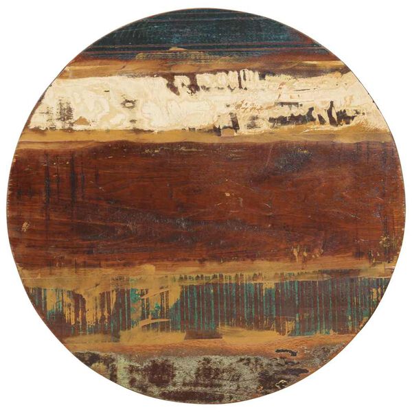 vidaXL Innskotsborð 2 stk. Gegnheill Endurunninn Viður