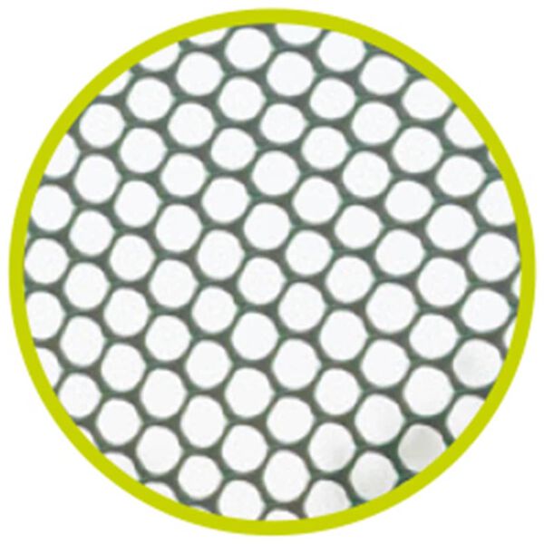 vidaXL Nature Skjólveggur PE 1x3 m Grænn