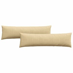 vidaXL S&oacute;fap&uacute;&eth;ar 2 pcs Gr&aacute;r gr&aelig;nn 145 x 40 cm Korduroy efni