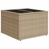 vidaXL S&oacute;fasett me&eth; p&uacute;&eth;i me&eth; kodda 7 pcs Beige og krem p&oacute;l&yacute;rattan