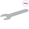 vidaXL Skr&uacute;flykill 1593 pcs Silfur 13 mm J&aacute;rn