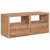 vidaXL Sj&oacute;nvarpssk&aacute;pur 90x30x40 cm Gegnheill Tekkvi&eth;ur