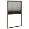 vidaXL Pl&iacute;sera&eth;ur Skord&yacute;raskermur fyrir Glugga &Aacute;l Br&uacute;nn 80x160 cm