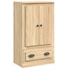 vidaXL H&aacute;r Sk&aacute;pur Sonoma Eik 60x35,5x103,5 cm Samsettur Vi&eth;ur