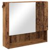 vidaXL Spegilska Gamalt timbur 59 x 17 x 55 cm Samsettur vi&eth;ur