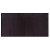 vidaXL Motta Ferhyrnd D&ouml;kkbr&uacute;n 100x200 cm Bambus