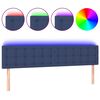 vidaXL LED H&ouml;f&eth;agafl 200x5x78/88 cm Bl&aacute;tt Efni