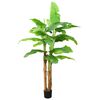 vidaXL Gervibananatr&eacute; &iacute; Potti 300 cm Gr&aelig;nt