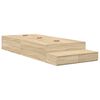 vidaXL R&uacute;mgrind me&eth; geymslur&yacute;mi Sonoma Eik 90 cm Samsettur vi&eth;ur