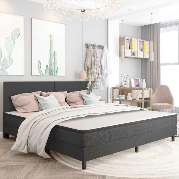 287467 vidaXL R&uacute;mbotn Gr&aacute;tt Tauefni 200x200 cm