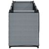 vidaXL Geymslubox Gr&aacute;r 105x34,5x45 cm Efni