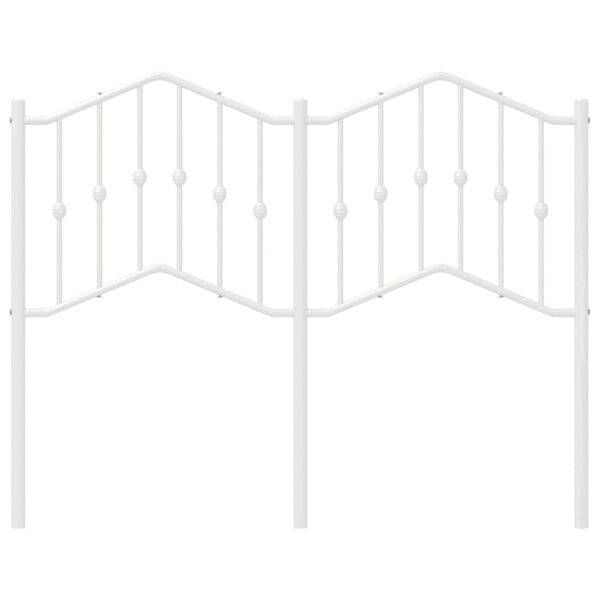 vidaXL Skiptanlegt R&uacute;mgafl &uacute;r M&aacute;lmi Hv&iacute;tur 120 cm