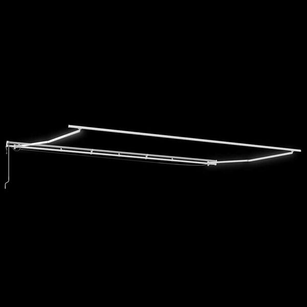 vidaXL H&aelig;gt a&eth; draga saman skyggni Gulur og appels&iacute;nugulur