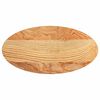vidaXL Bor&eth;plata Lj&oacute;sbr&uacute;nt 80x40x4 cm Solid Wood Eik spor&ouml;skjulaga