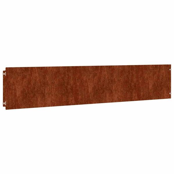 vidaXL Gar&eth;kantar 10 stk. 20x103 cm Sveigjanlegt Corten-st&aacute;l