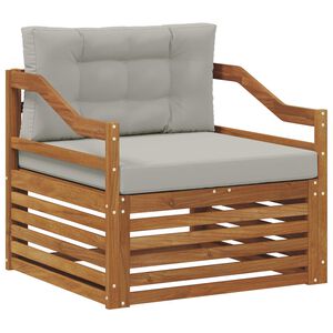 vidaXL &Uacute;ti s&oacute;fasett Hrein akas&iacute;utr&eacute; N&aacute;tt&uacute;rulegur