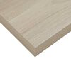 vidaXL Vegghengdar Hillur 2 stk. Eikarlita&eth;ar 90x23,5x3,8 cm MDF