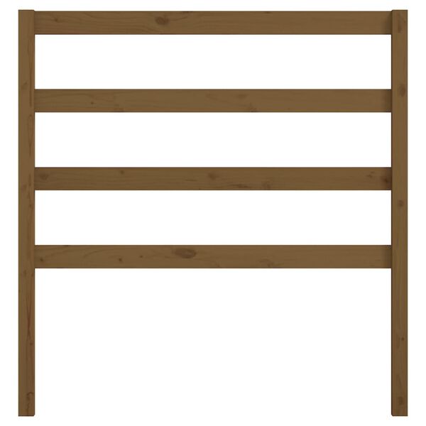 vidaXL H&ouml;f&eth;agafl fyrir R&uacute;m Lj&oacute;sbr&uacute;nn 95x4x100 cm Gegnheil Fura