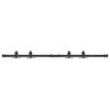 vidaXL Rennisk&aacute;pahur&eth;asett 122 cm Kolefnisst&aacute;l