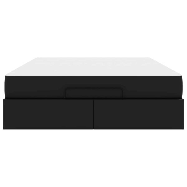 vidaXL R&uacute;mgrind me&eth; d&yacute;nu me&eth; d&yacute;nu 2 pcs Svartur PVC