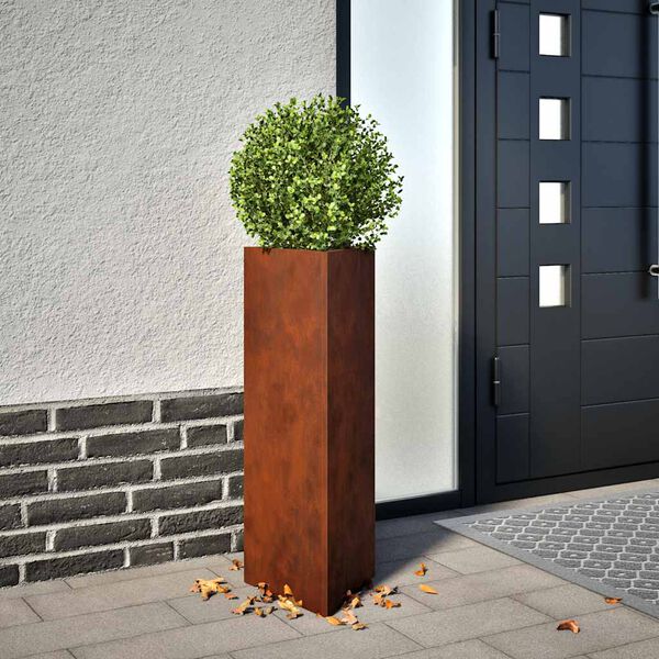 vidaXL Gr&oacute;&eth;urker 30x26x75 cm Corten St&aacute;l
