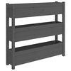 vidaXL Gr&oacute;&eth;urker Gr&aacute;tt 112x25x104,5 cm Gegnheil Fura