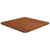 vidaXL Ferhyrnd Bor&eth;plata Lj&oacute;sbr&uacute;n 40x40x1,5cm Me&eth;h&ouml;ndlu&eth; Gegnheil Eik