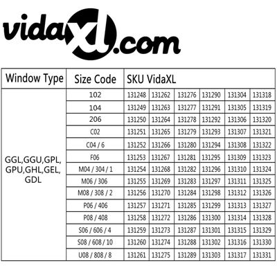 vidaXL Plíseraðar Felligardínur Hvítar 104