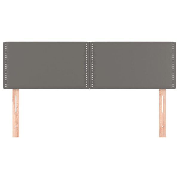 vidaXL H&ouml;fu&eth;gaflar Gr&aacute;tt 144x5x78/88 cm Gervile&eth;ur