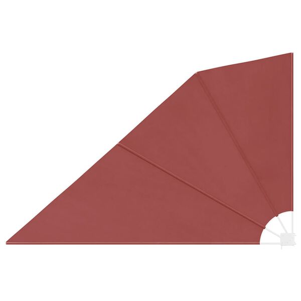 vidaXL Samanleggjanlegur Skj&oacute;lveggur. Leirbr&uacute;nn 160 x 240 cm