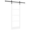 vidaXL Rennidyr ORKDAL Hv&iacute;tt og svart 83 x 211 cm