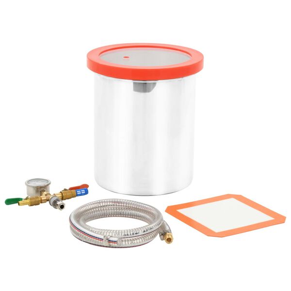 vidaXL Loftt&aelig;mih&oacute;lf Ry&eth;fr&iacute;tt St&aacute;l 11,42 L