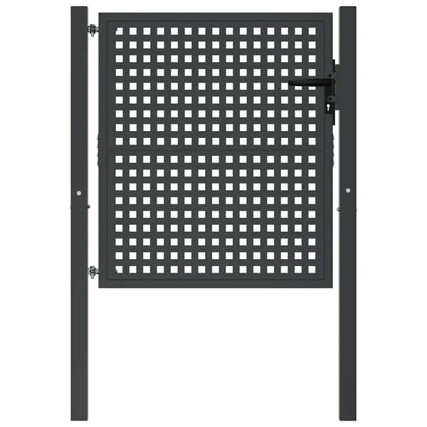 vidaXL Gar&eth;hli&eth; antras&iacute;t 100x100 cm st&aacute;l