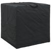 vidaXL Utandyra geymda task Svartur 80 x 80 x 60 cm 210D Oxford efni