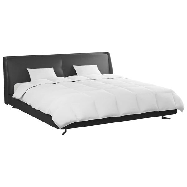 vidaXL R&uacute;mfatasett me&eth; kodda 3 pcs Hv&iacute;tt D&uacute;nfja&eth;rir