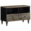 vidaXL sj&oacute;nvarpssk&aacute;pur Lj&oacute;sgr&aacute;r 70x33,5x46 cm Solid Wood Mang&oacute;