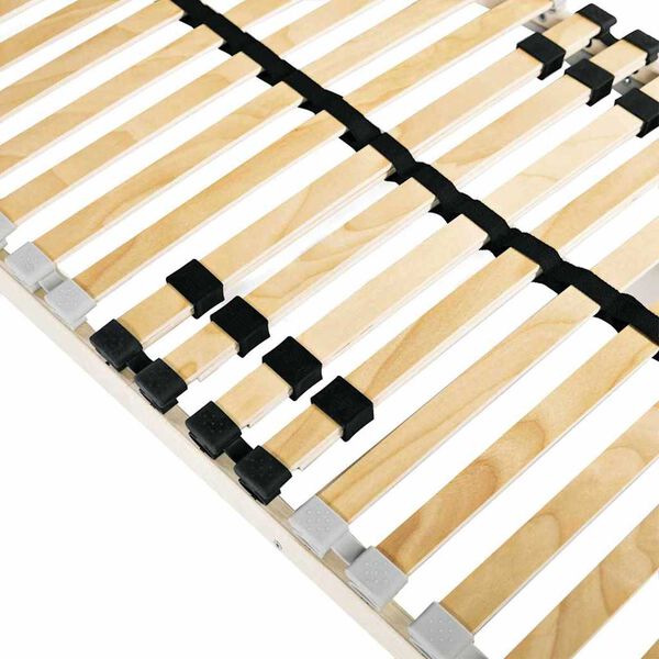 vidaXL Rimlabotn Br&uacute;nn 100 x 190 cm Hrein beyki